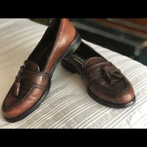Cole Haan genuine leather tassel loafers size 8.5